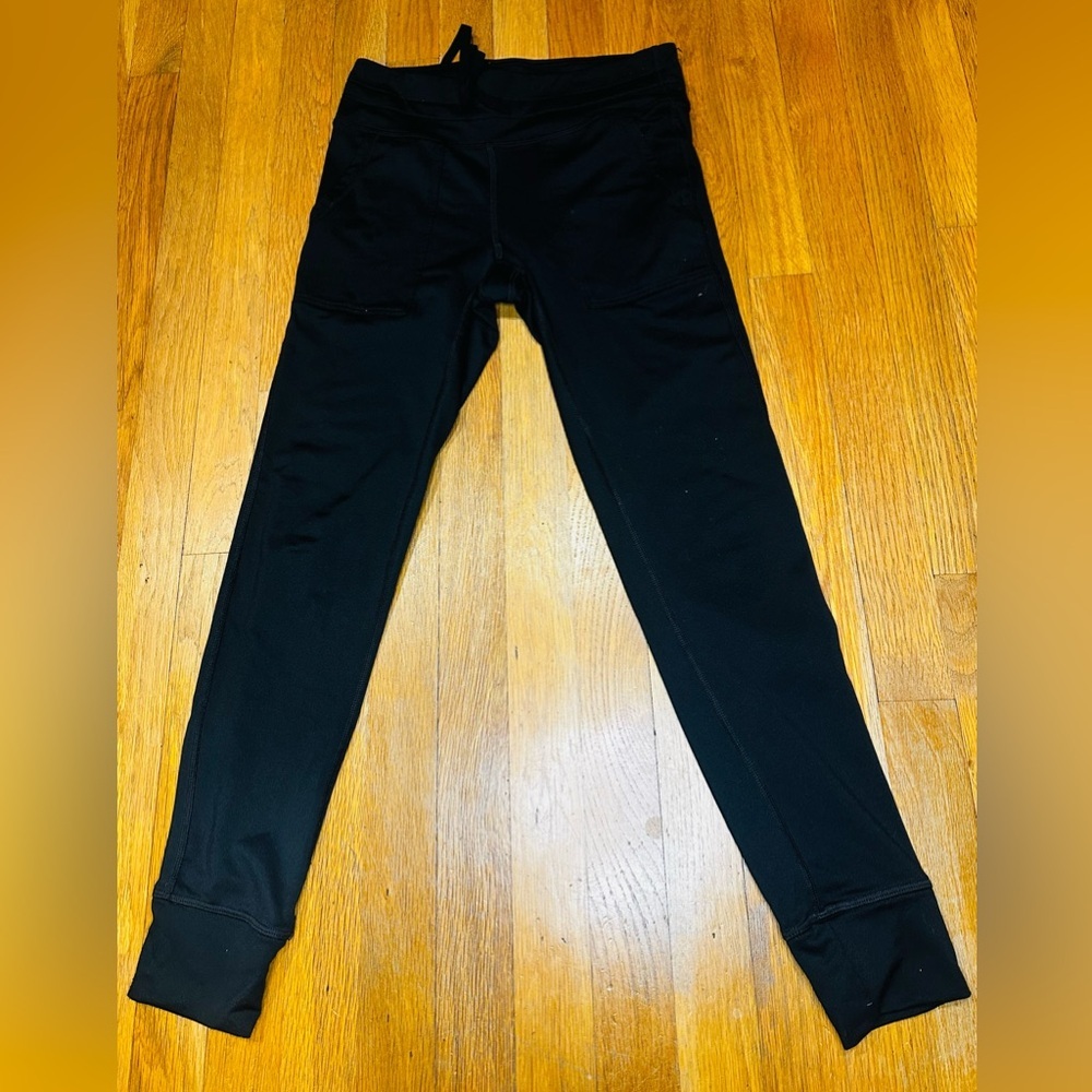 Aerie Chill Play Move Black Jogger Leggings Women’s Medium Athletic Pants